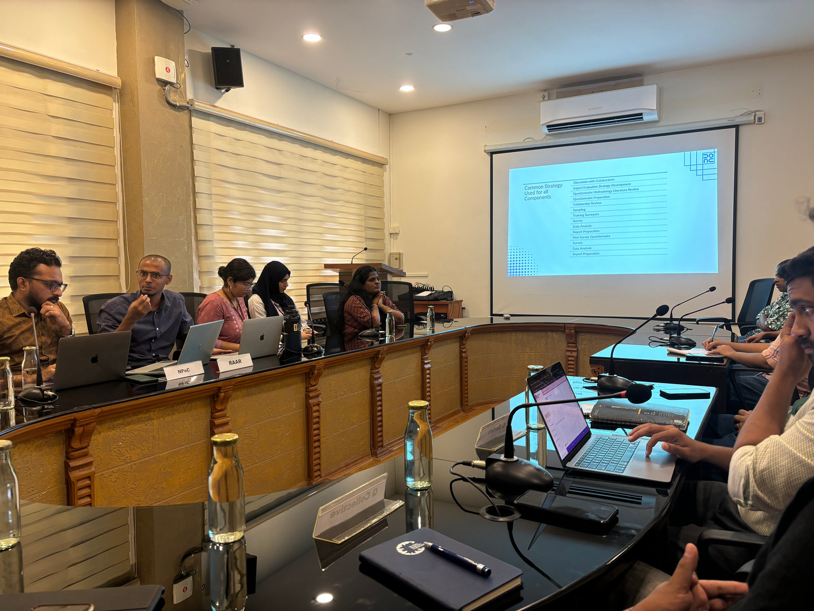 An NPoC presentation to S.L.A.T.E partners